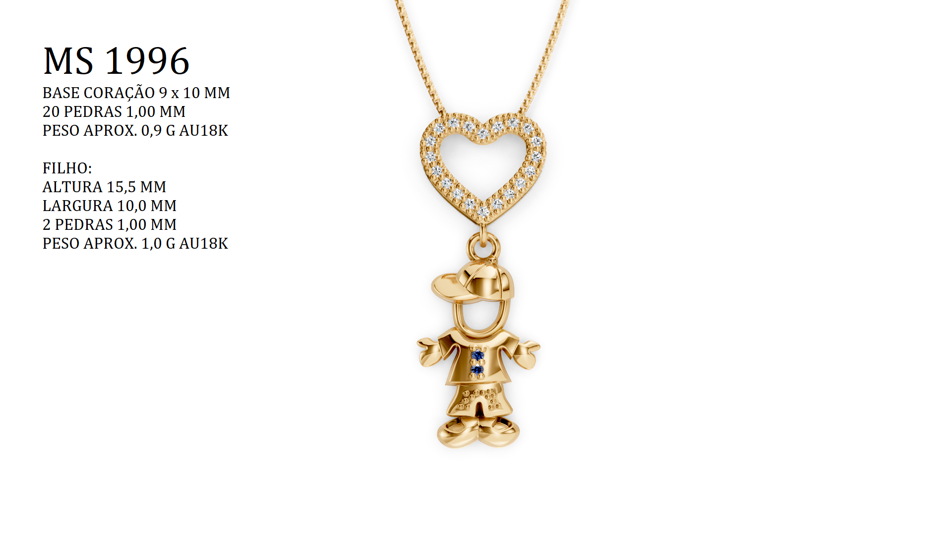 Pendant - 3D printing file in STL format.