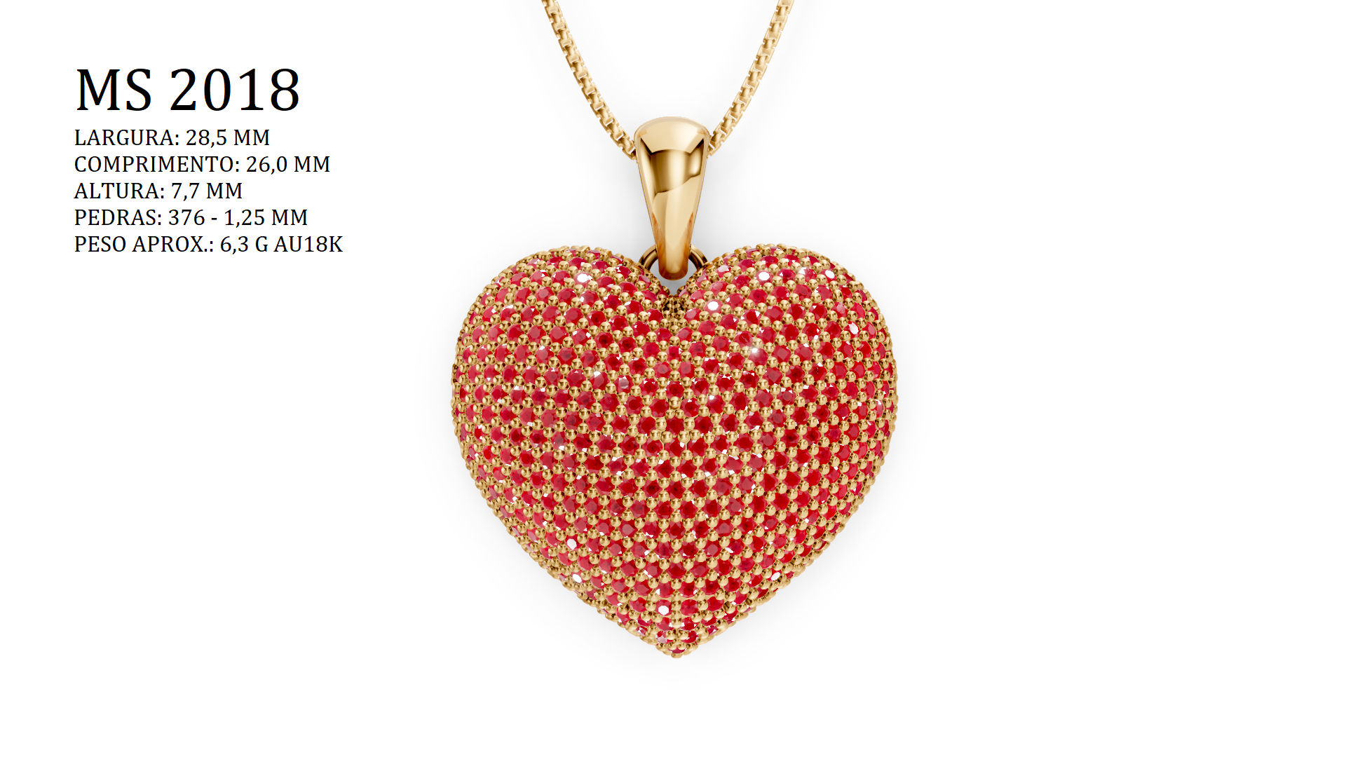 Pendant - 3D printing file in STL format.