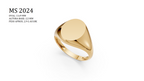 Anillo - Archivo STL - MS-2024 | Impresión 3D Joyería