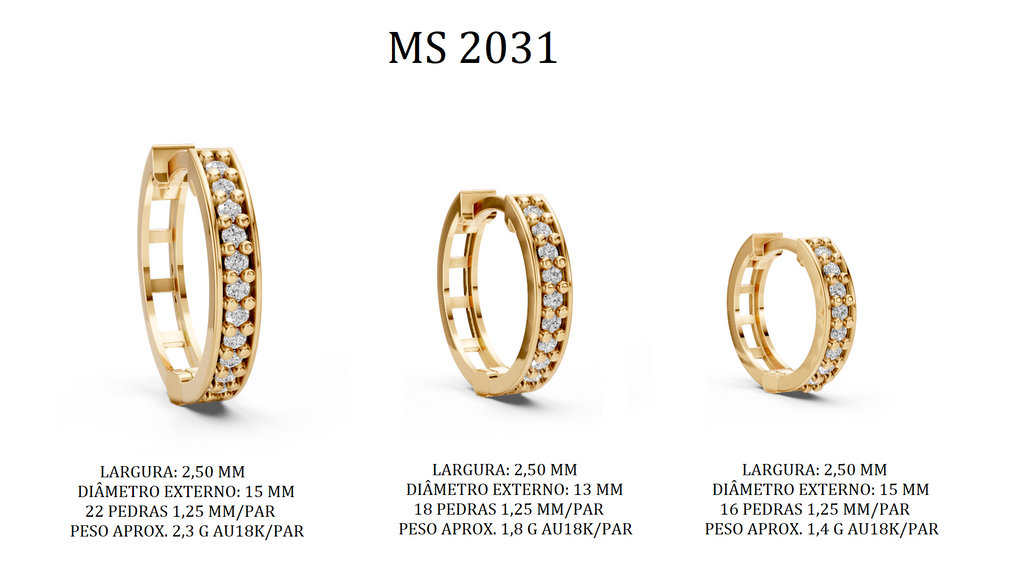 Pendiente — Archivo STL MS-1781 | Impresión 3D de joyería