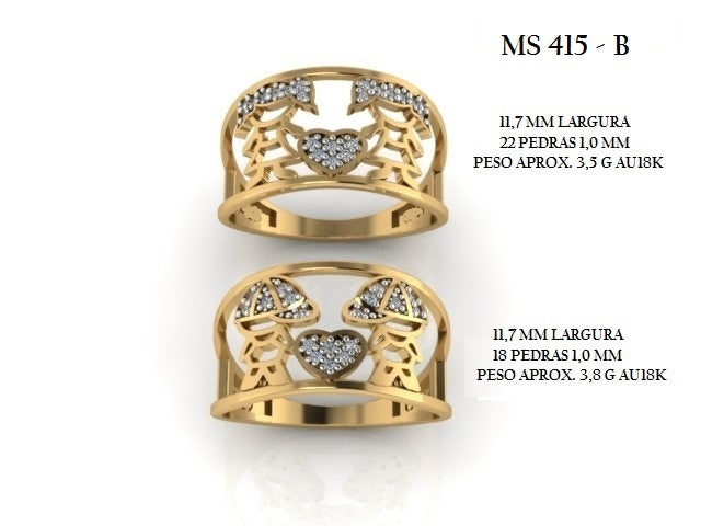 Ring - File for 3D printing in STL format.