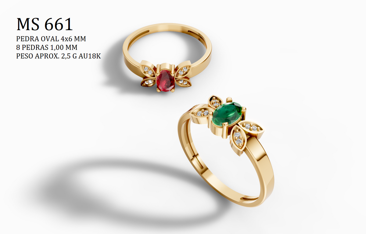 Anillo de graduación — Archivo STL MS-661 | Impresión 3D joyería
