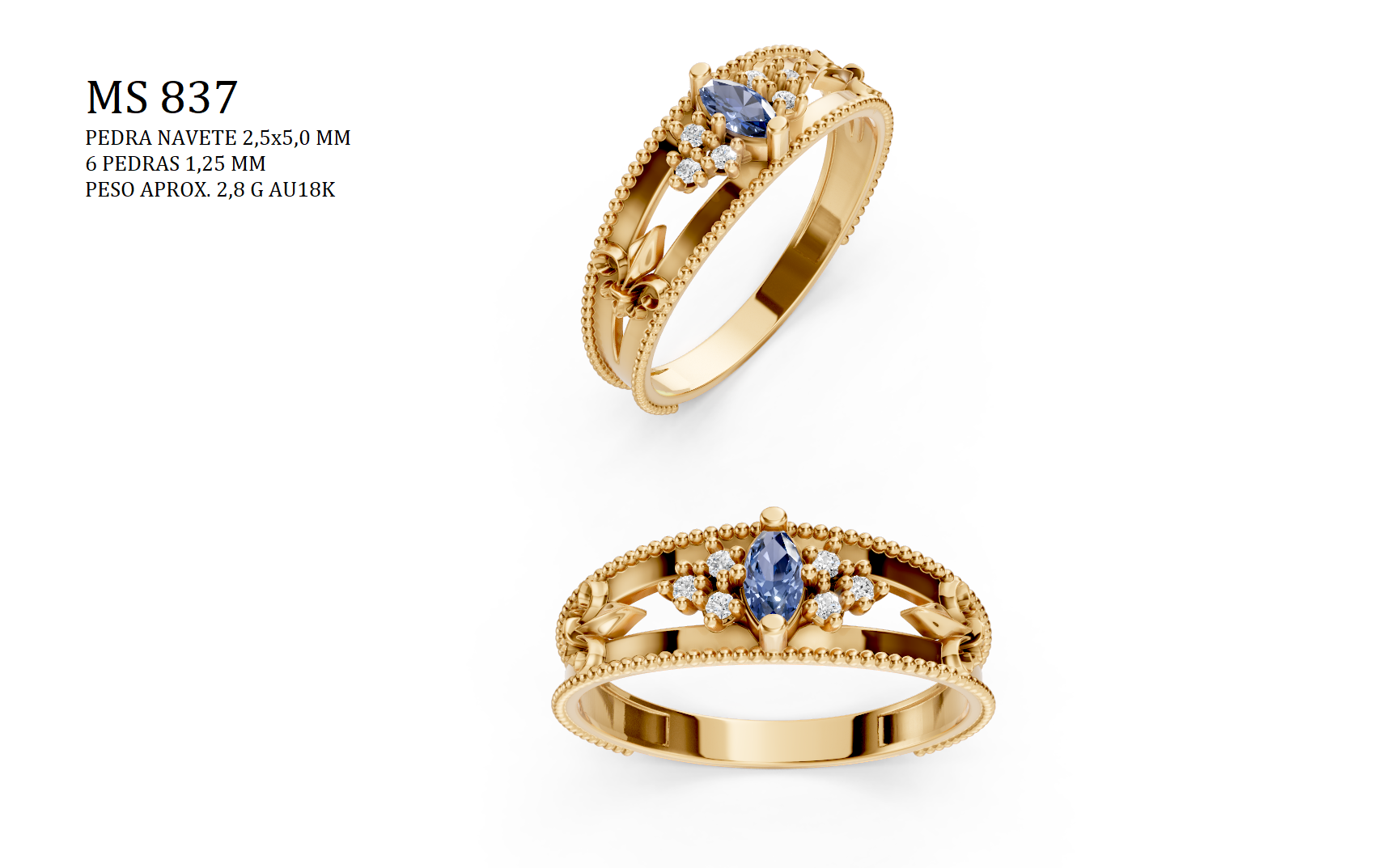 Anillo de Graduación - Archivo de impresión 3D en formato STL.