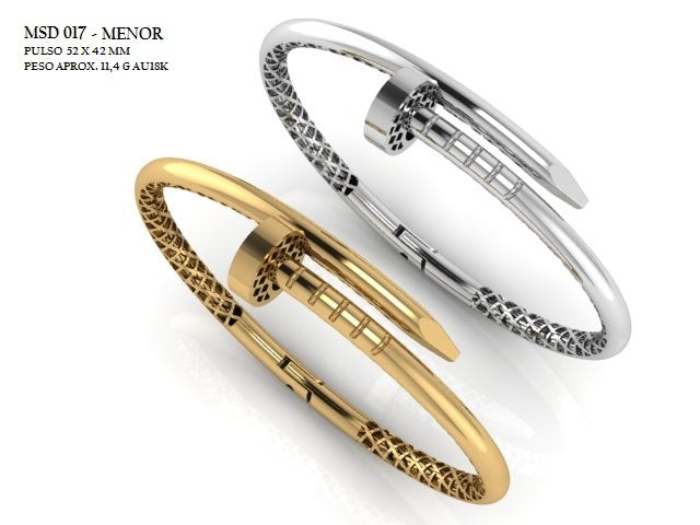 Bracelete - Arquivo para impressão 3D Formato STL