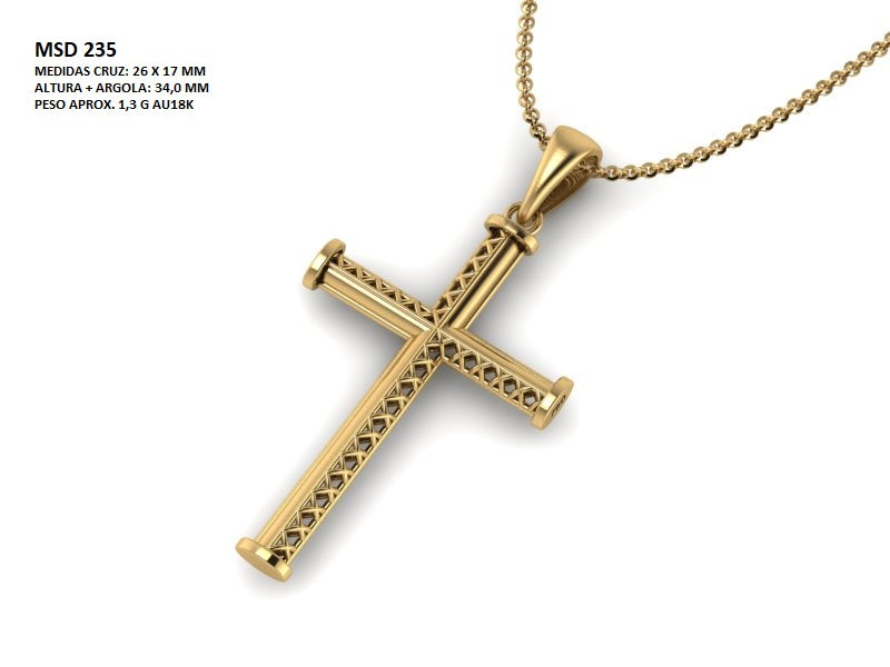Pingente Religioso - MSD-235 | Arquivo STL - Fundição direta - 10% Pix