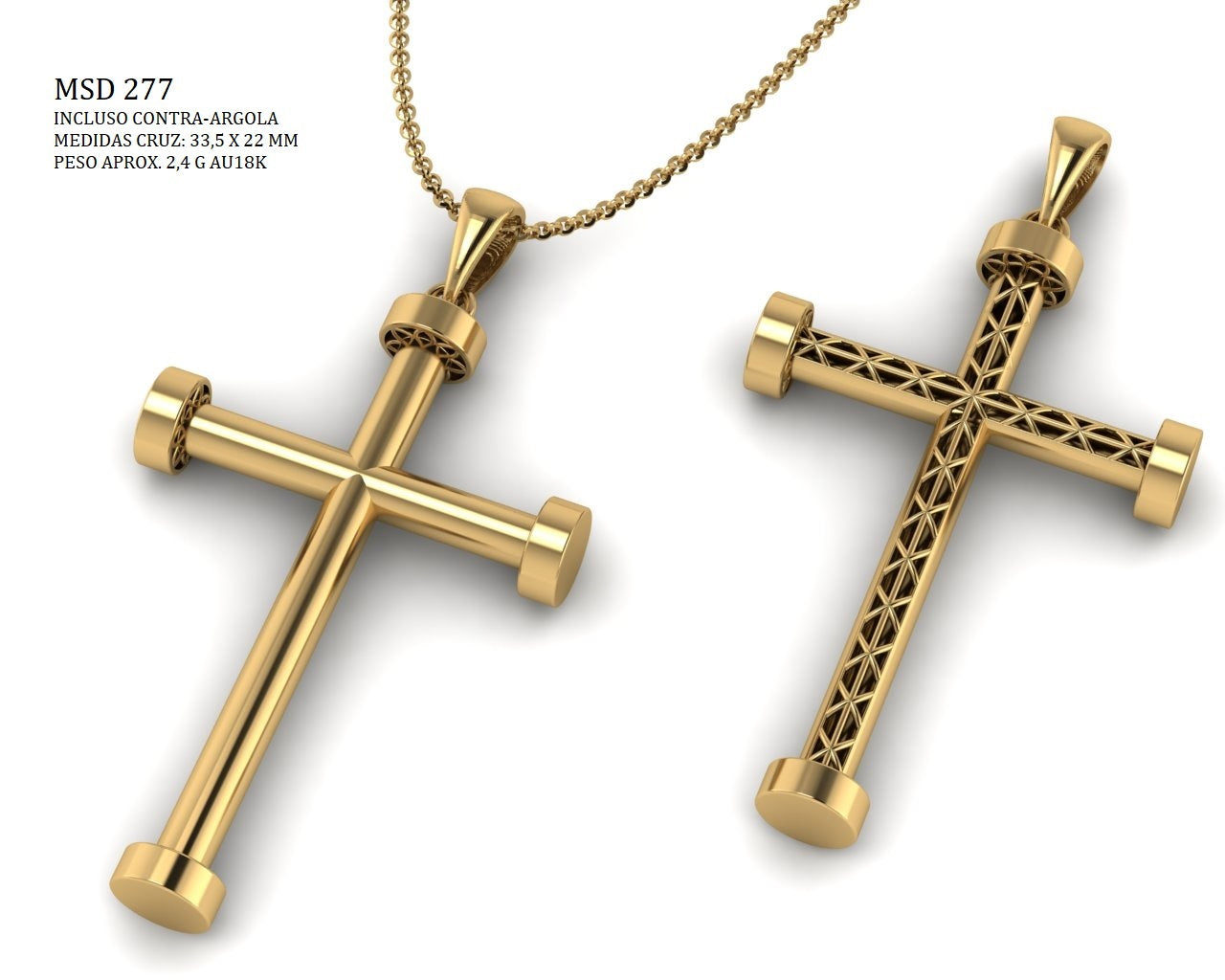 Pingente Religioso - MSD-277 | Arquivo STL - Fundição direta - 10% Pix