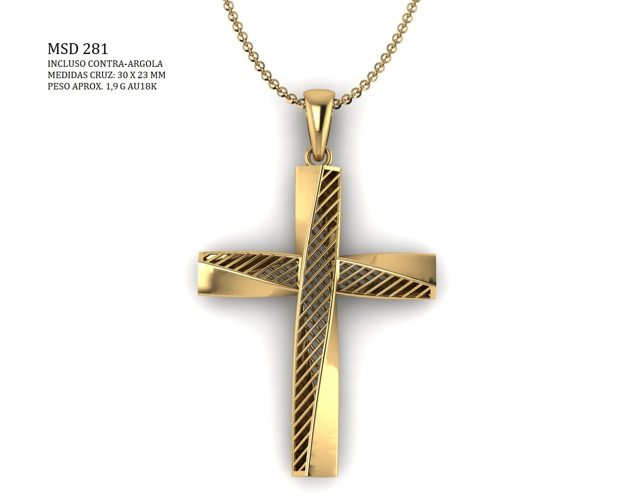 Pingente Religioso - MSD-281 | Arquivo STL - Fundição direta - 10% Pix