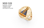 Religious Ring — STL File MSD-239 | Direct Casting for Jewelry