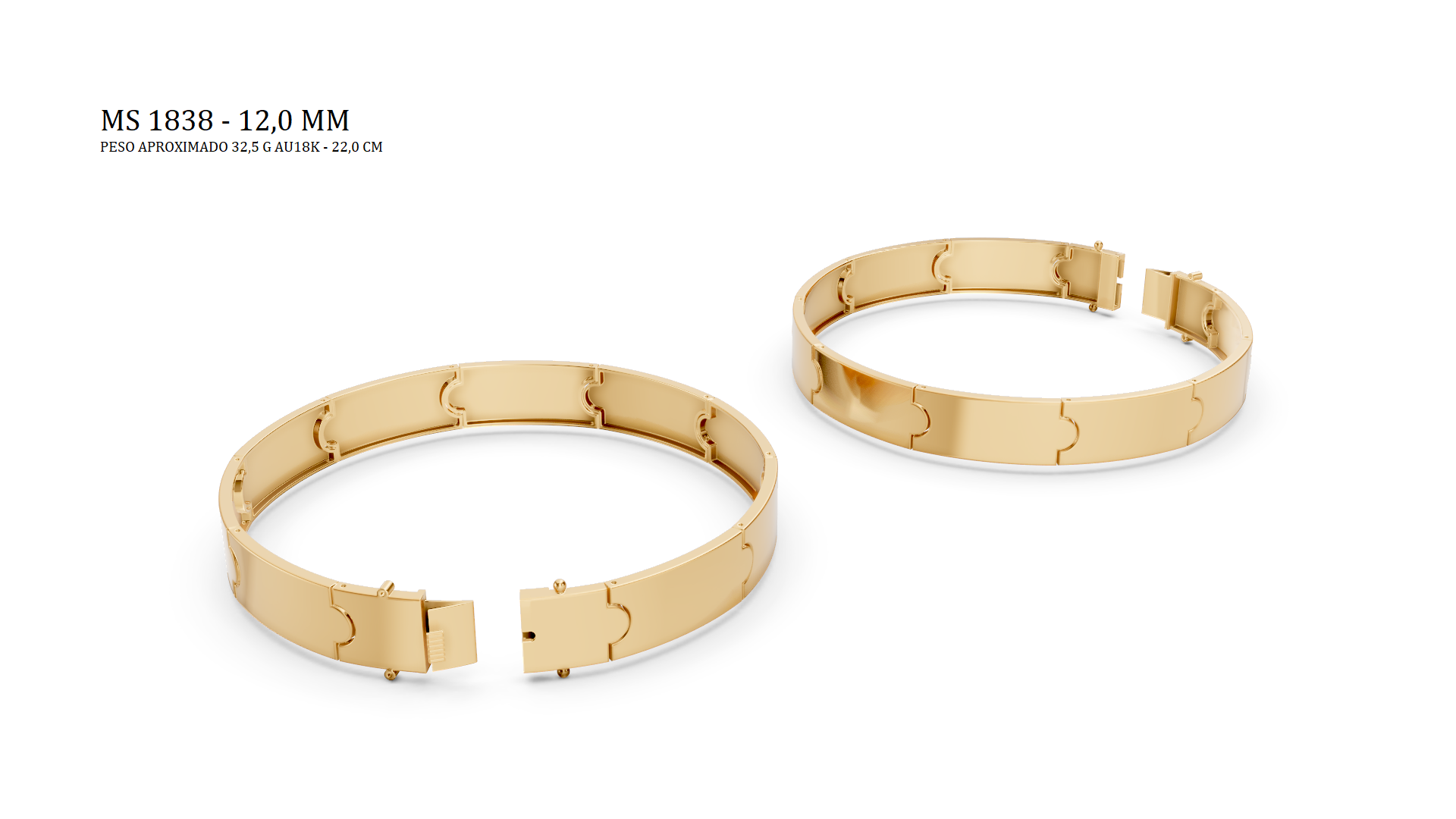 Pulsera - Archivo de impresión 3D en formato STL.