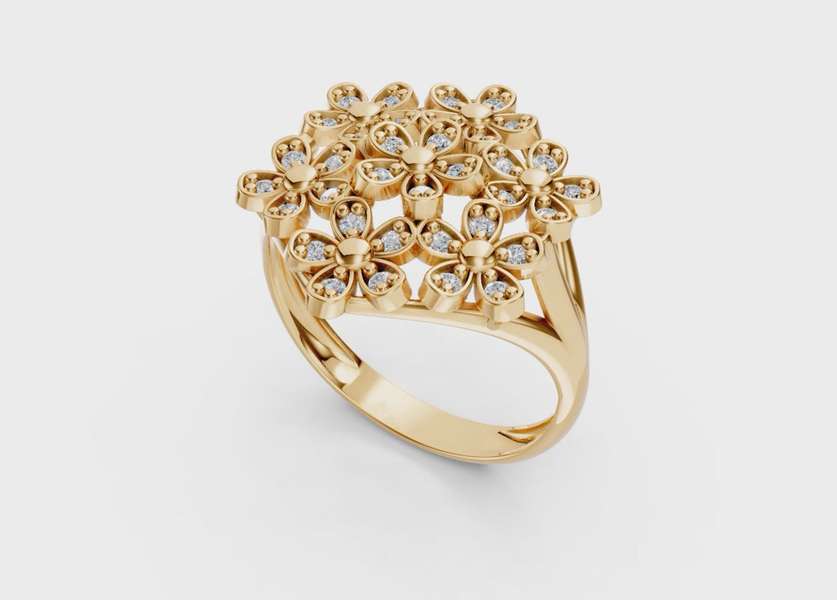 Conjunto — Arquivo STL MS-121 | Impressão 3D Joalheria