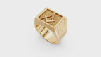 Anel Religioso — Arquivo STL MS-2012-MAÇONARIA | Impressão 3D Joalheria