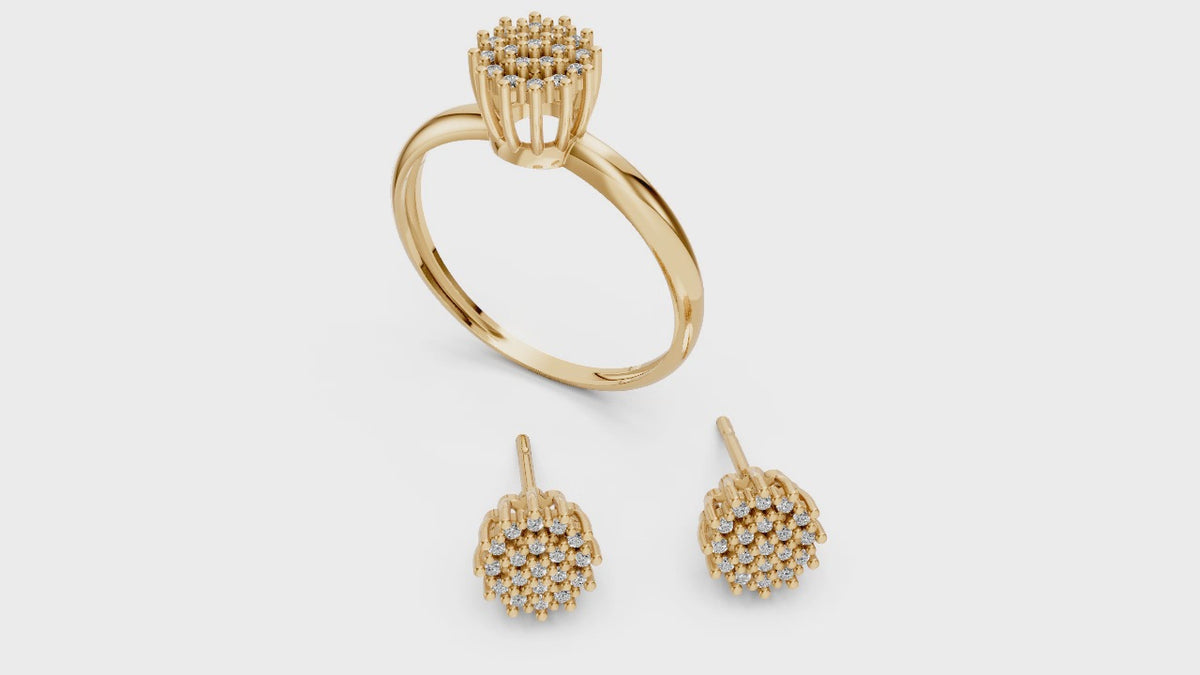 Set — MS-145 STL File | 3D Jewelry Printing