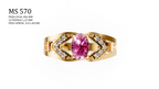 Graduation Ring — STL File MS-570 | Jewelry 3D Printing